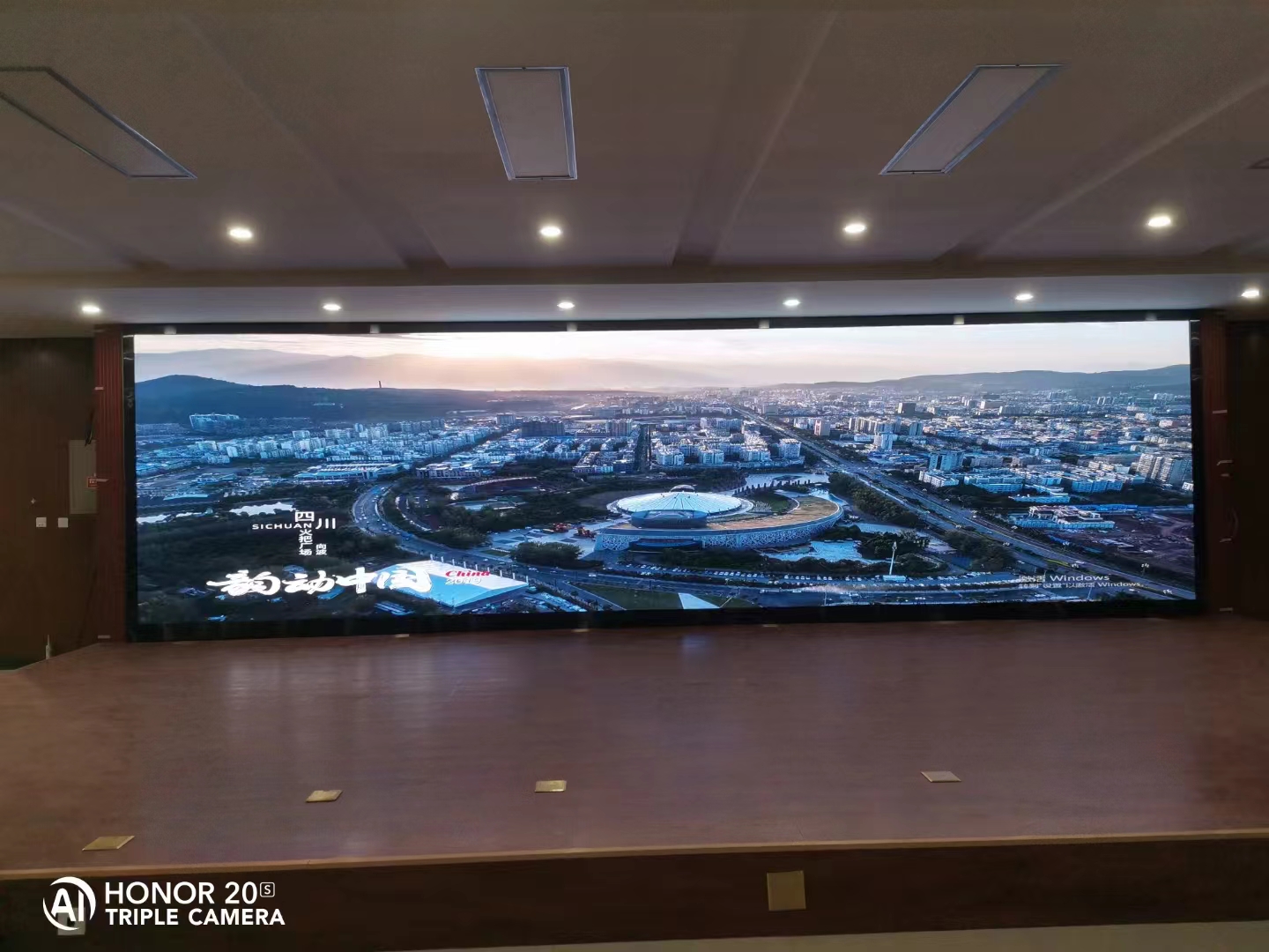 陜西寶雞岐山某高校，大華豐視1.86，25個平方安裝完畢